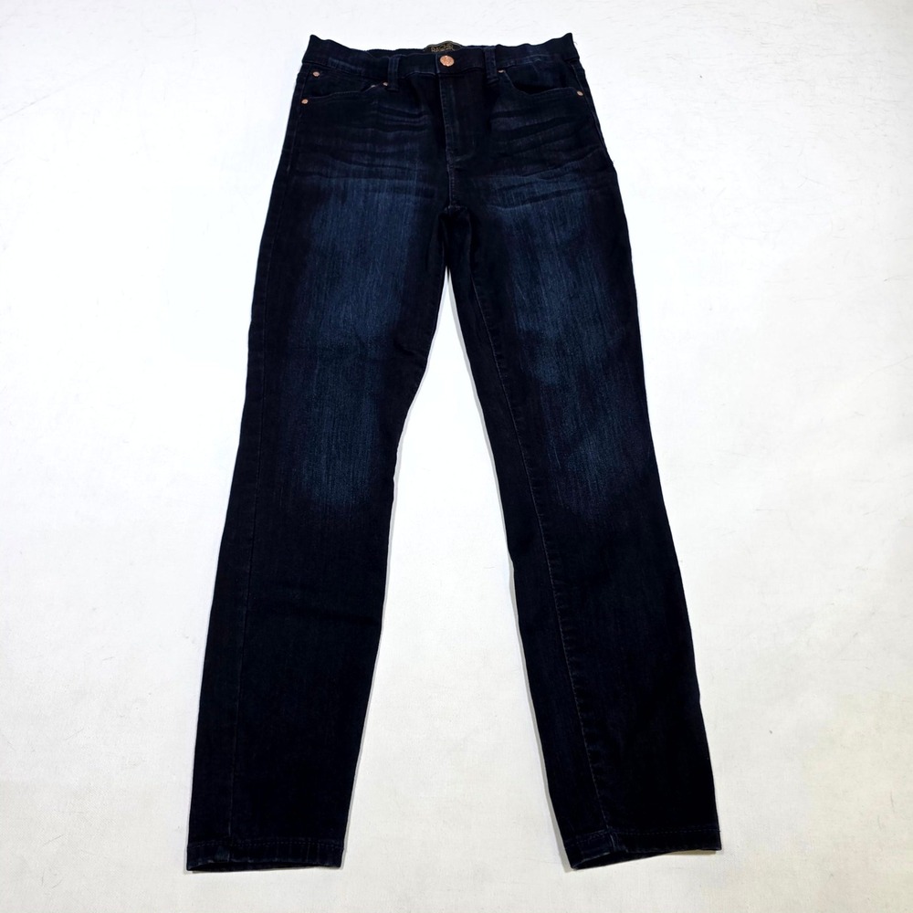 Rachel Rachel Roy Jeans Womens 6/28 Dark Wash Blue High Rise Skinny Denim Indigo